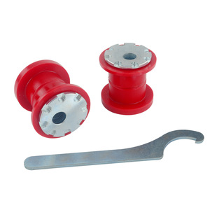 Boulons de bras de suspension inférieurs Poyracing, axe de 25 mm, longueur de 30 mm, en polyuréthane à bride, pour Volkswagen Audi - Product Image 4