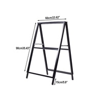 Support de panneau d'affichage pliable double face détachable robuste 2026 pour intérieur et extérieur – Vente en gros