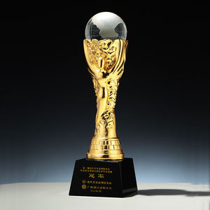 صانعة كريستال بلاستيكية مخصصة ملاك كرة السلة والكرة الطائرة الكريستال المعادن الكأس جائزة ذهبية الكأس - Product Image 5