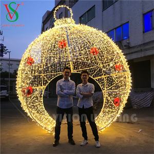 Grandes boules gonflables 3D en forme <span class=keywords><strong>de</strong></span> <span class=keywords><strong>boule</strong></span>, éclairage d'extérieur avec motifs, <span class=keywords><strong>boule</strong></span> ornementale pour noël - Product Image 4
