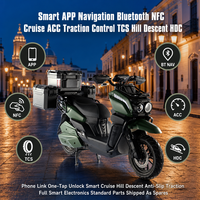 Electric Motorcycle 1000W 1500W 72V 60km/h Dual Hydraulic Disc Brake OEM ODM Factory 120-70-12 Wide Tire CE Sport Racing Adults