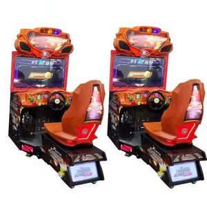 เครื่องเกมแข่งรถ 7D ซิมูเลเตอร์ อาร์เคด เกมแข่งรถจำลอง แพลตฟอร์มเคลื่อนไหว เครื่องเกมแข่งรถอาร์เคด - Product Image 1