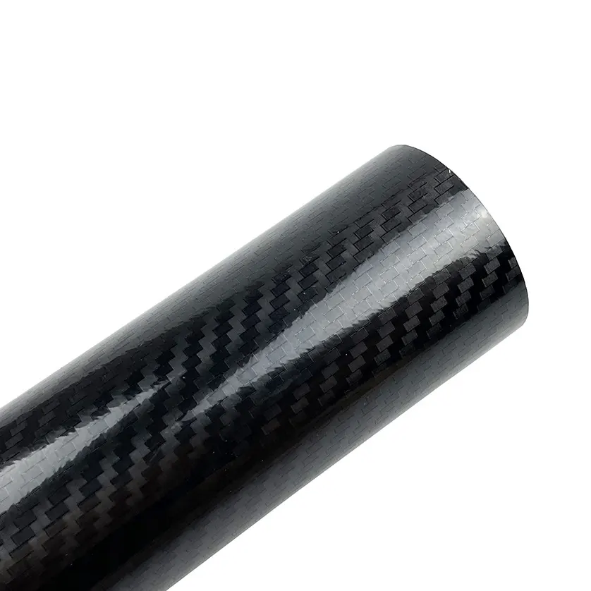 Prezzo di fabbrica adesivo decorativo per veicoli 1.52*30m 3D 4D 5D nero in fibra di carbonio adesivo per auto pellicola avvolgente in vinile