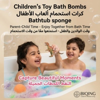 Diverses combinaisons pour les jeux de bain, bombes de bain effervescentes, bain moussant biologique, mignonnes bombes de bain en forme d'œuf de dinosaure, jouets à l'intérieur, ensemble de soins de la peau de luxe pour enfants