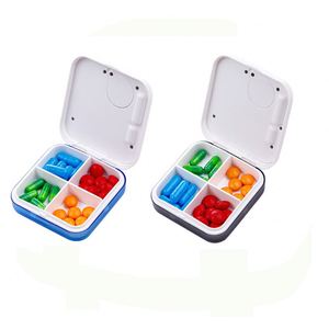 Distributeur de pilules électronique hebdomadaire 7 jours avec rappel et alarme, 4 compartiments - Product Image 2