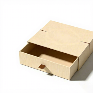 Caja de Regalo de Papel Kraft con Logotipo Personalizado de Grado Alimenticio FX, Ecológica, de Doble Capa, con Cajón, para el Festival del Medio Otoño - Product Image 2