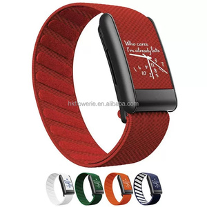 Bracelet de montre OEM Fashion Luminous Breathable Nylon 22mm Sport Loop Hook and Loop Buckle, remplacement pour Whoop 5.0 MG - Product Image 4