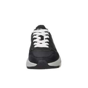 Baskets pour hommes Sun68 noires à talon de 3 cm style basketball - Product Image 2