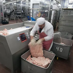 Macchina di sollevamento del carrello del carrello del carrello della carne SUS304 200L per la fabbrica dell'alimento
