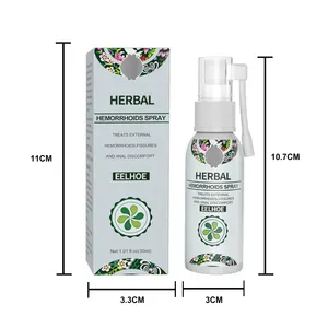 Herbal Hemorróidas Creme Tratamento Eficaz Hemorróidas Internas Pilhas Externas Anal Fissura Anal Spray