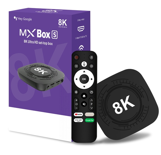 Android Tv BOX Dual WIFI Android 13+ATV  HD Smart Dongle Tv Box Certificado Android Tv BOX