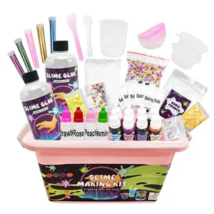Art Craft Slime Supplies DIY Party Activity Slime Making Kit for Girls Boys