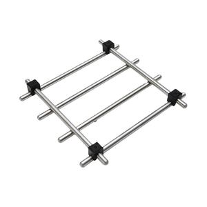 LEADING QUALITY Conception de sécurité de luxe <span class=keywords><strong>monocouche</strong></span> résistant à la chaleur Dessous de plat en acier inoxydable Tapis de dessous de plat pour la cuisine - Product Image 1