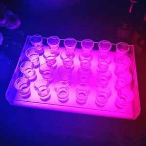 Plateau à shots Led Verre à shot rotatif acrylique Plateau de service Porte-verre pour shots - Product Image 3