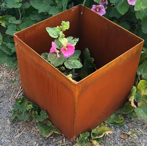 Jardinera de Patio de Acero Corten Ecológica, Tamaños Personalizados, Jardineras Rectangulares para Plantas, Macetas para Hogar y Jardín, Venta al por Mayor - Product Image 6