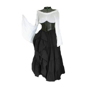Costumi abito vittoriano Abito da ballo Tromba rossa Maniche corte Abbigliamento di epoca vittoriana Abito costume Marie Antoinette Abbigliamento vintage Borgogna