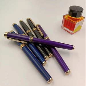 Bolígrafo de metal liso de estilo superventas de <span class=keywords><strong>Amazon</strong></span> con bolígrafos personalizables de alta calidad para regalos escolares y corporativos - Product Image 1