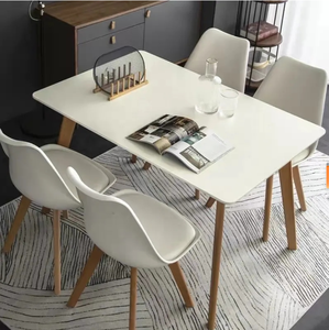 Factory <b>Sale</b> Modern Style Home Furniture <b>Chairs</b> PP Plastic Dining <b>Chair</b> With Wooden Legs - Product Image 6