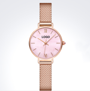 <span class=keywords><strong>Montre</strong></span>-bracelet de luxe pour <span class=keywords><strong>femme</strong></span> avec logo personnalisé, étanche, <span class=keywords><strong>classique</strong></span>, haut de gamme - Product Image 3