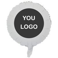 Ballons en aluminium personnalisés avec logo imprimé, conception de fabricant, OEM, emballage personnalisé, fête, hélium