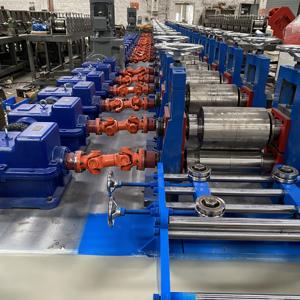 KAILAIDE Aufrechte Rollformanlage Metall-Lagersystem PLC-Touchscreen Lagerkernkomponenten Stahlrahmen Pfettenmaschinen - Product Image 5