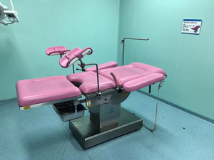 Hastane elektrikli hidrolik paslanmaz çelik jinekolojik sandalye annelik doğum masası - Product Image 2