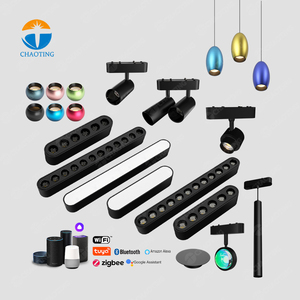 Ce ETL <span class=keywords><strong>COB</strong></span> tracklights Hệ thống Mini nam châm theo dõi ánh sáng siêu mỏng <span class=keywords><strong>LED</strong></span> từ đường sắt ánh sáng DC24V 48V <span class=keywords><strong>LED</strong></span> đèn theo dõi cho các cửa hàng - Product Image 1