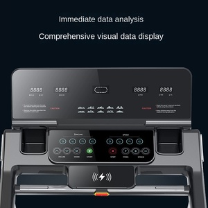 Custom Household Foldable <b>Treadmill</b>-4.0HP <b>Motor</b> Auto Incline Wireless Heart Rate Monitoring Digital Display Silent C7 Wireless H - Product Image 4