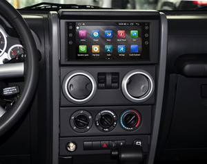 เครื่องเสียงสเตอริโอรถยนต์ระบบแอนดรอยด์7นิ้ว Carplay หน้าจอสัมผัสสำหรับ Jeep Wrangler/Commandร์/ เข็มทิศเครื่องเล่นมัลติมีเดีย - Product Image 6