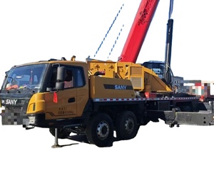 2022 SANY STC500e5 Grue de camion mobile de 50 tonnes avec moteur Weichai et composants de noyau de roulement Grue d'occasion de haute qualité - Product Image 1