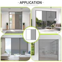 Mosquitera enrollable desmontable, puerta corredera retráctil, persianas para ventanas