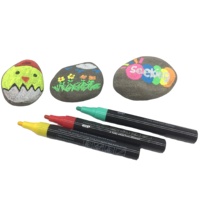 Offre Spéciale 12 couleurs peinture acrylique Art Line Marker Pen pour garçons et filles