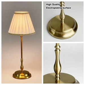 Không Dây Vải Bảng Đèn 2700K Cảm Ứng Từ Xa Có Thể Thay Thế Pin Tùy Chỉnh Chụp Đèn 38Cm Cho Đám Cưới Tổ Chức Sự Kiện Nhà Hàng Trang Trí - Product Image 3