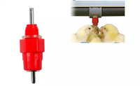 Mamelons d'eau de poulet à robinet à tournant sphérique Abreuvoir automatique de volaille
