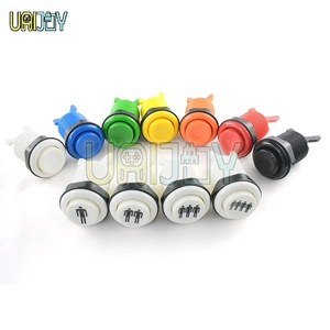 Máy chơi <span class=keywords><strong>game</strong></span> <span class=keywords><strong>Arcade</strong></span> <span class=keywords><strong>Microswitch</strong></span> JAMMA nút trò chơi 1 năm bảo hành nút Happ nhựa - Product Image 3