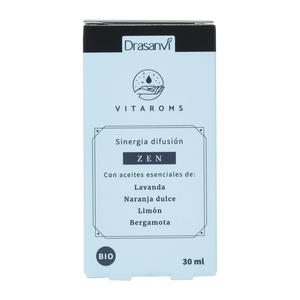 Zen Diffusion Synergy BIO 30 ml Difusor de Aromaterapia Vitaroms Drasanvi Incienso y Porta Incienso - Product Image 1