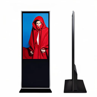 Kiosque tactile infrarouge vertical de 50 pouces avec écran LCD pour affichage numérique en centre commercial intérieur