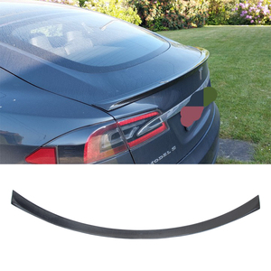 Aileron arrière en fibre de carbone style TS pour Model S 2012-2023 - Product Image 1