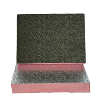 Panneau sandwich en mousse XPS pré-isolée avec feuille d'aluminium pour l'isolation des conduits de climatisation, directement de l'usine