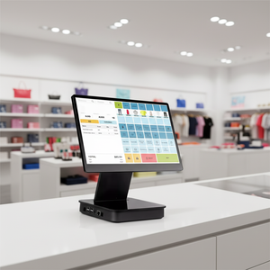 Sistema de Punto de Venta para Restaurantes de 15.6 Pulgadas, Impresora de Caja Registradora Táctil, Pantalla Táctil 2D I1s - Product Image 3