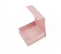 FORTE di lusso di piccole dimensioni a forma di libro bianco nero magnetico confezione regalo confezione regalo collana personalizzata anello portagioie con Logo