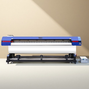Yinstar UV cuộn-cuộn máy in i3200 xp600 10ft UV trắng phun cuộn-cuộn <span class=keywords><strong>plotter</strong></span> đôi cứng 3.2m UV cuộn-cuộn máy in - Product Image 1