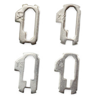 380 piezas Hon66 Juego de placas de cerradura para coche X1-X6 (pequeñas) y X1 X2 Y3 Y4 (grandes), Kit de reparación de cerraduras de automóvil, Repuestos para cerrajería