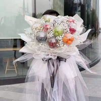 Papier d'emballage dégradable pour bouquet de fleurs Papier d'emballage pour décoration de cadeaux en filet