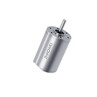 Zhaowei MC2232-01 12V 22mm Moteur à courant continu sans noyau à grande vitesse pour moteur d'exosquelette de qualité grand public