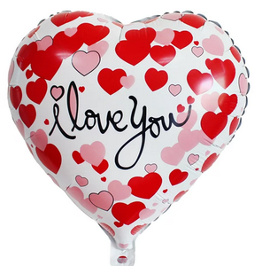 18 pollici cuore palloncino misto modelli lamina palloncino baciami elio festa di nozze decorazione eventi per la vendita - Product Image 1
