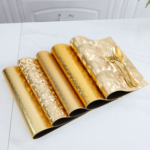 Elegante Salvamantel de Cuero PU Grueso Estilo Europeo, Aislante del Calor, Ecológico, para Mesa de Comedor, Ideal para Bodas - Product Image 5