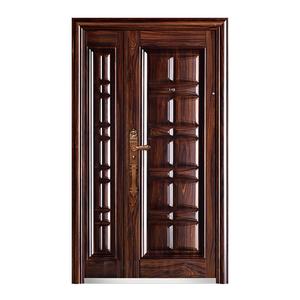 Puerta PPD para madre e hijo, estilos clásicos, hoja de puerta de Color marrón y negro, buena combinación con tu hogar - Product Image 3