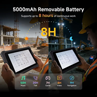 Tableta Robusta de 10.1 Pulgadas con Windows 11 Pro, Resistente al Agua IP65, Tableta Industrial Intel Celeron RT10J para Recopilación de Datos en Campo al Aire Libre