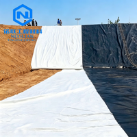 Géotextile en filament non tissé haute résistance pour murs de soutènement, barrages, réservoirs, résistant à l'érosion, renforcement du sol, aménagement paysager
